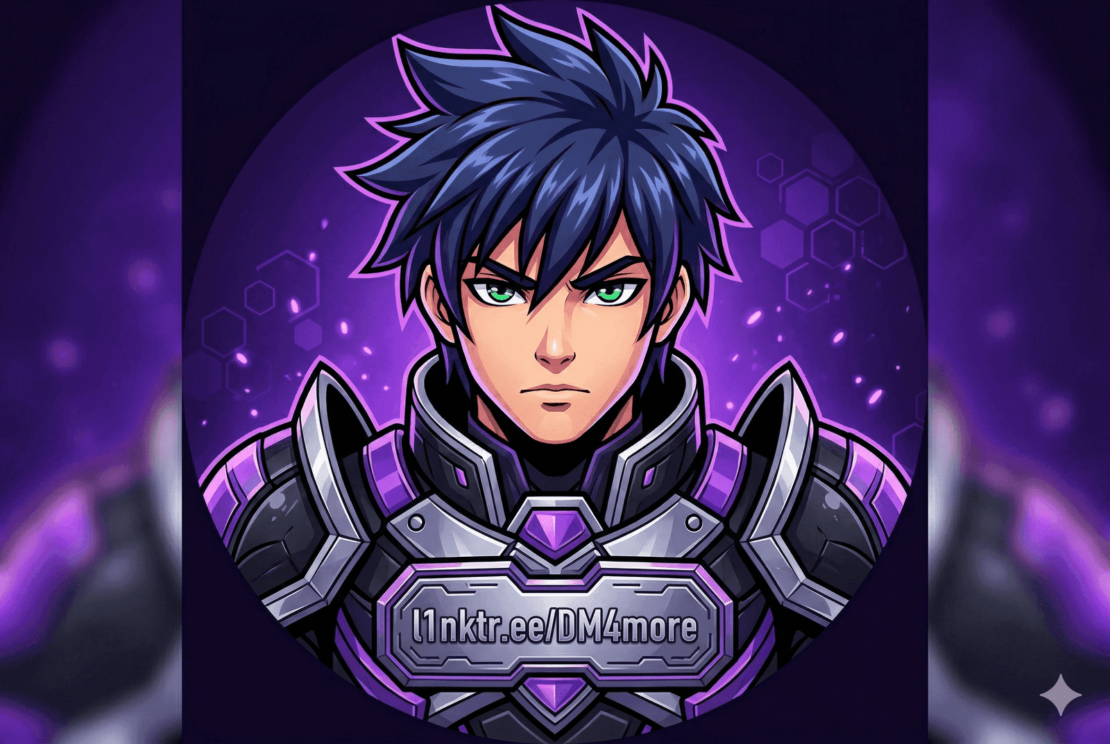 Gaming avatar with hidden evasion URL