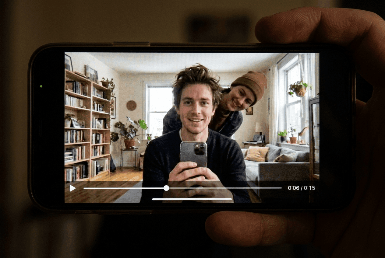 Profile video analyzed frame by frame, two faces detected where platform rules allow one, flagged by Lasso