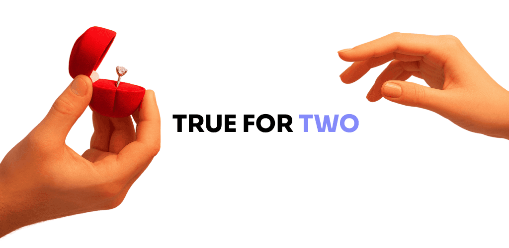 True for Two Logo